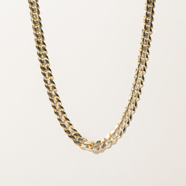 Curb Link Gold Chain | 18