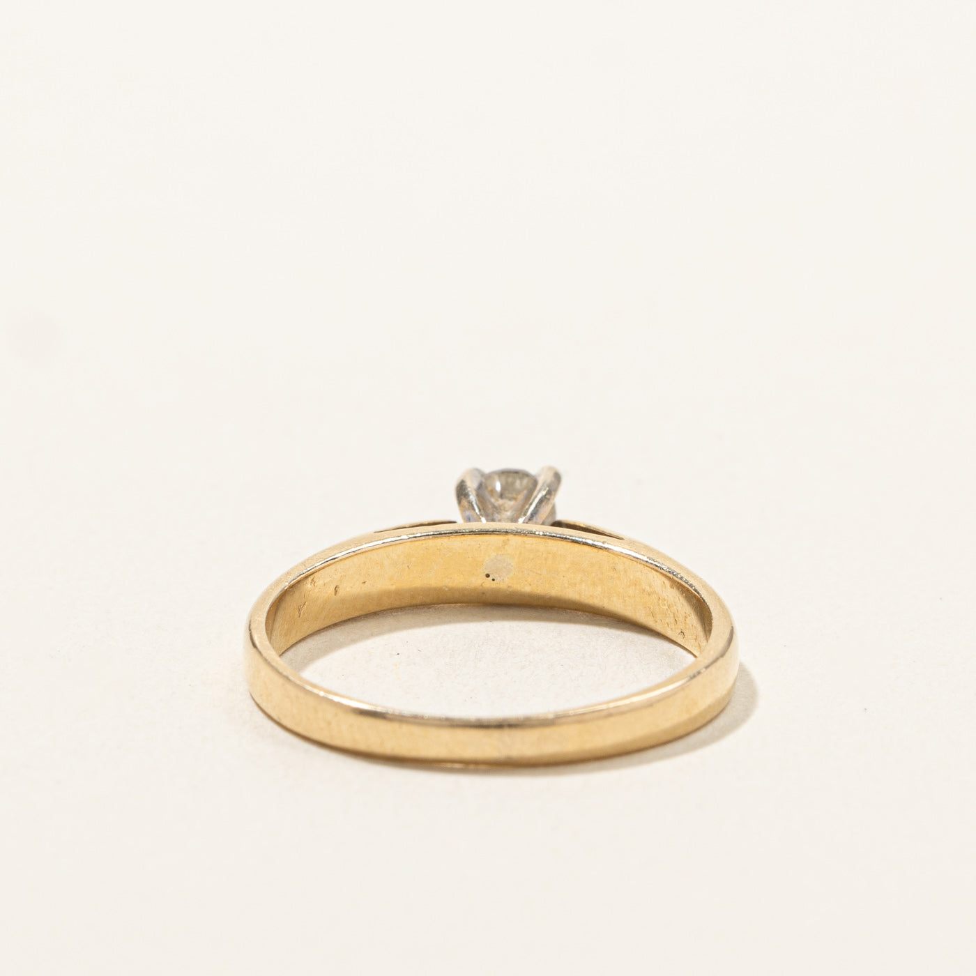 Solitaire Diamond Ring | 0.16ct | SZ 5.5 |