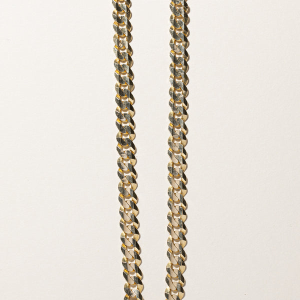 Curb Link Gold Chain | 18