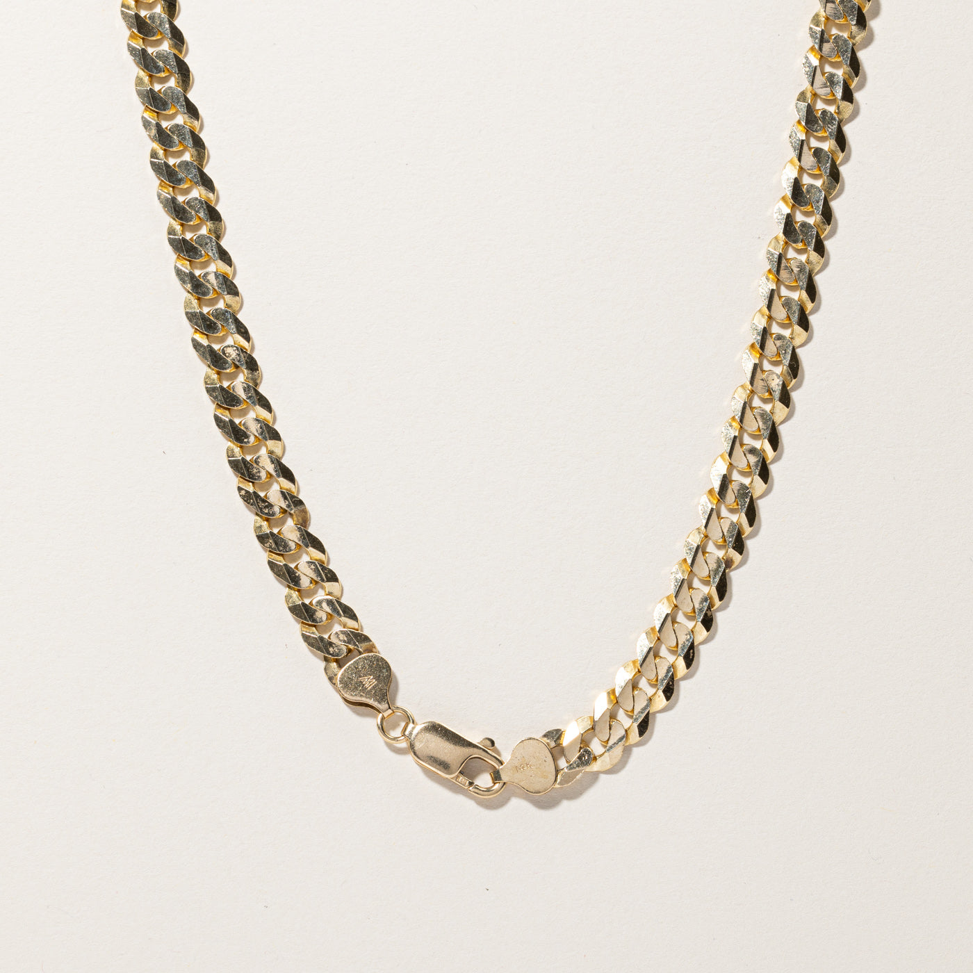 Curb Link Gold Chain | 18