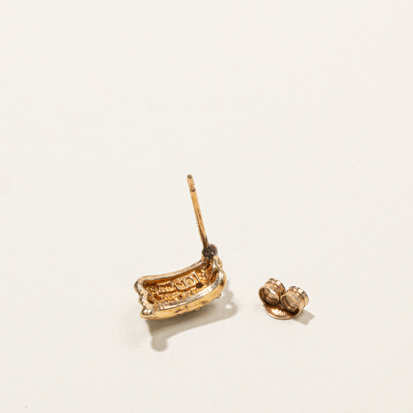 Illusion Set Diamond Earrings | 0.005ctw |
