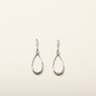 Diamond Drop Earrings | 0.08ctw |