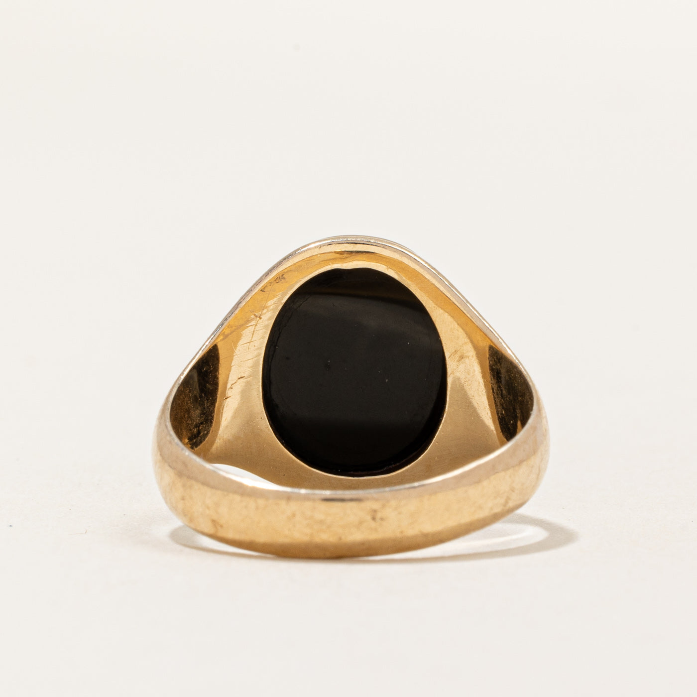 Black Onyx Cocktail Ring | 4.50ct | SZ 9 |