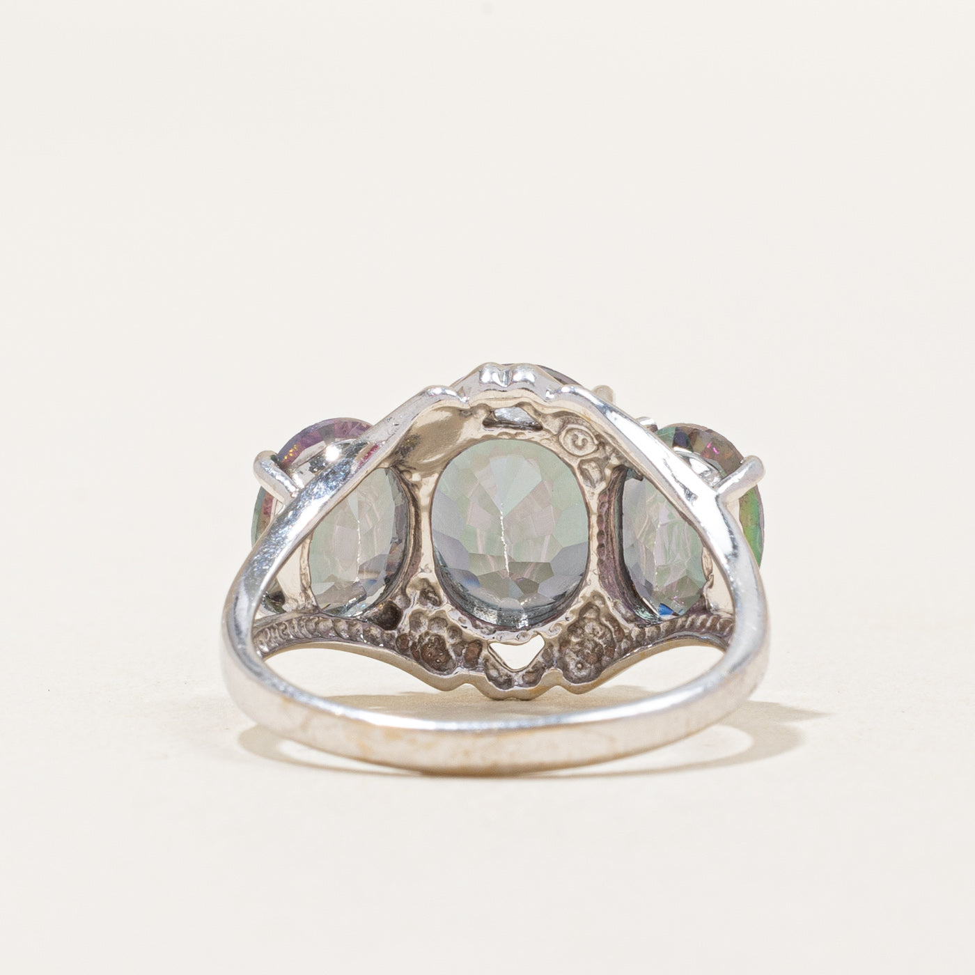 Mystic Topaz Cocktail Ring | 8.00ctw | SZ 6.75 |