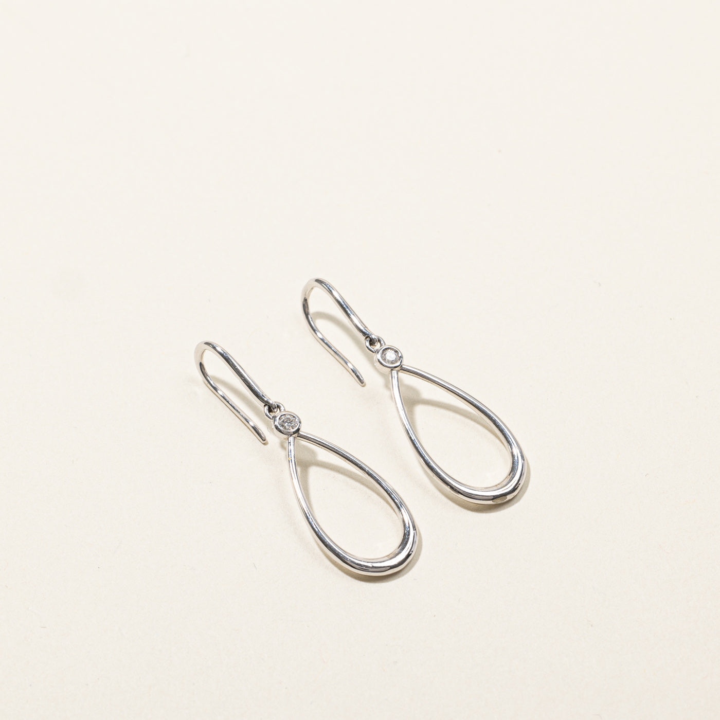 Diamond Drop Earrings | 0.08ctw |