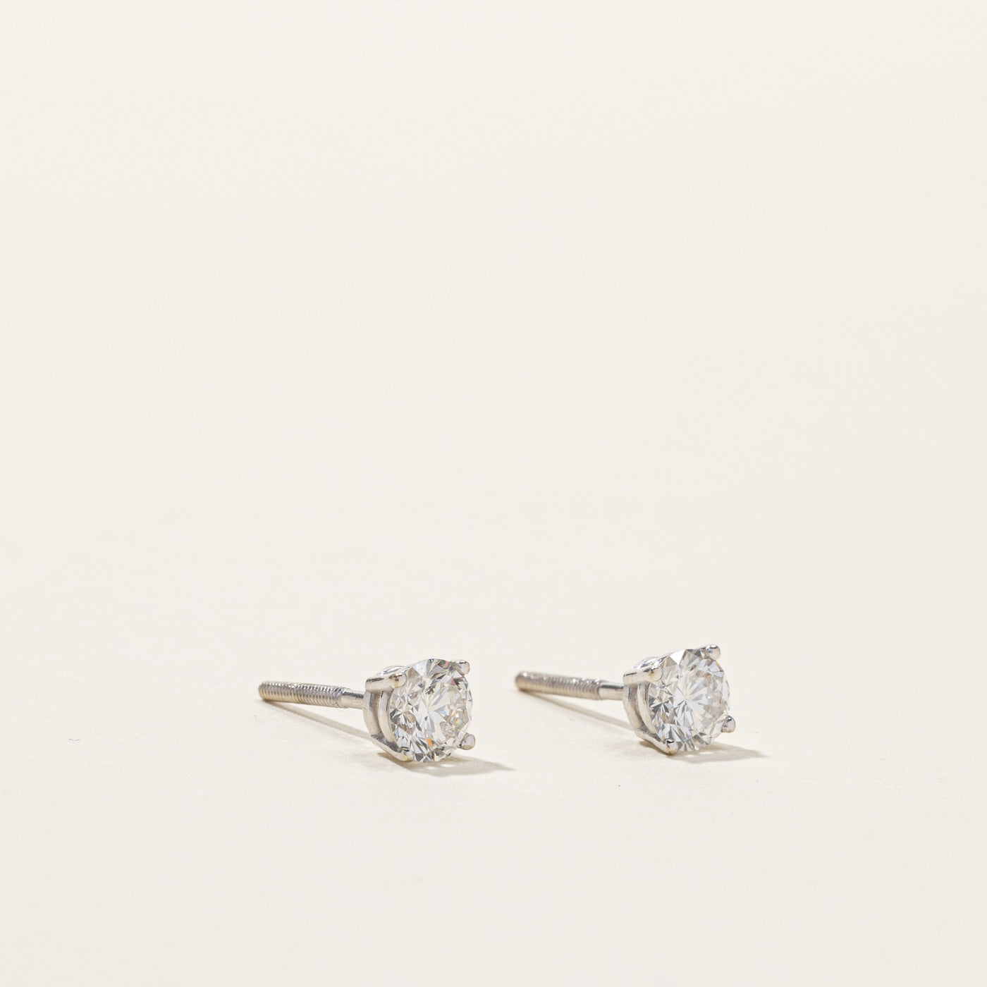 Diamond Stud Earrings | 0.88ctw |