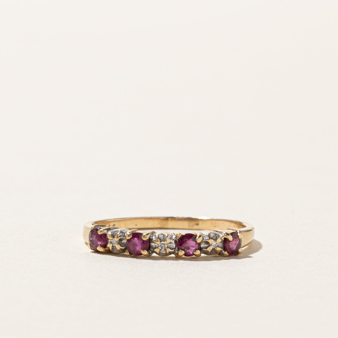 Ruby & Diamond Ring | 0.28ctw | 0.02ctw | SZ 7.75 |