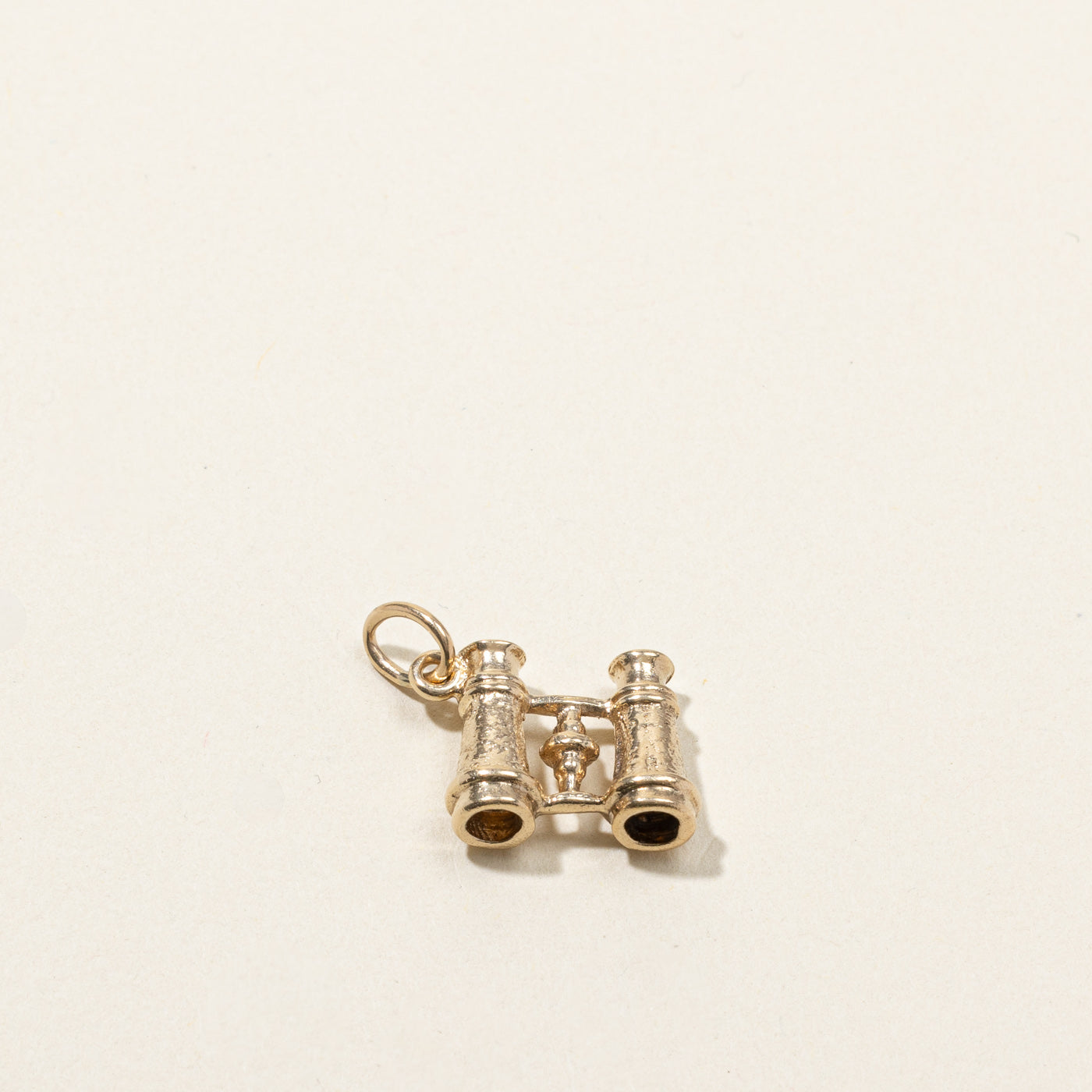 Gold Binoculars Charm
