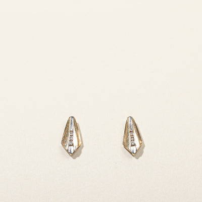 Channel Set Diamond Earrings | 0.08ctw |