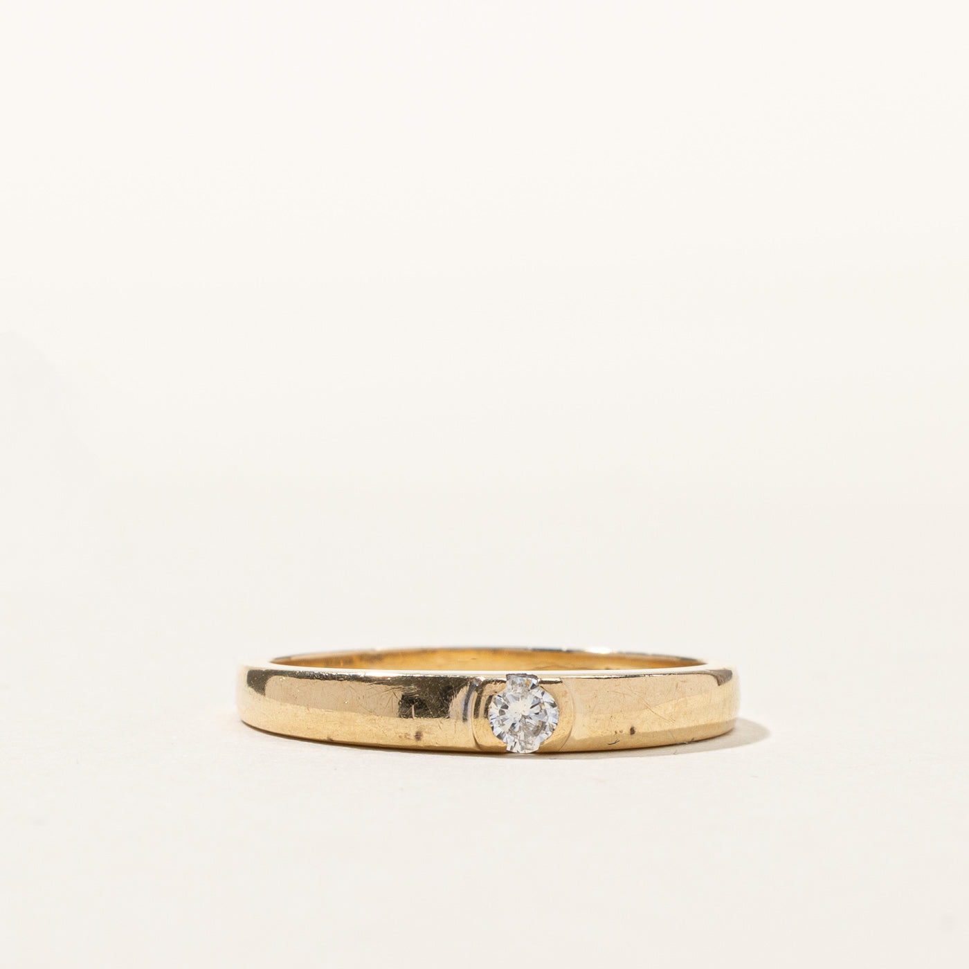 Tension Set Diamond Band | 0.07ct | SZ 6 |