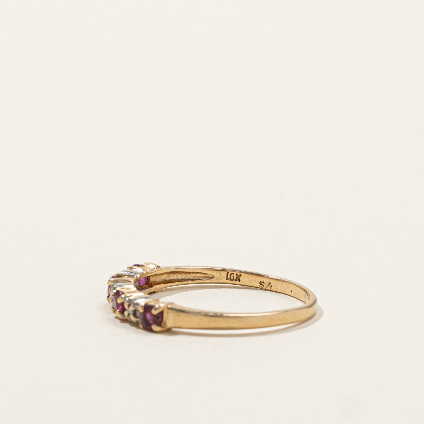 Ruby & Diamond Ring | 0.28ctw | 0.02ctw | SZ 7.75 |