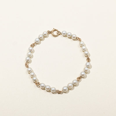 Pearl Chain Bracelet | 7
