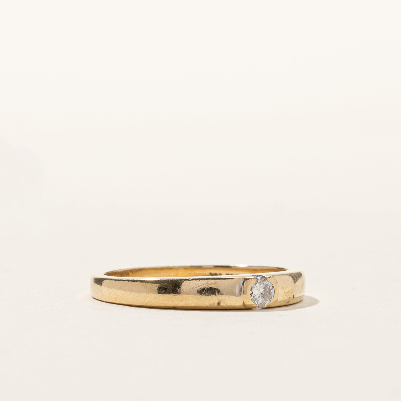 Tension Set Diamond Band | 0.07ct | SZ 6 |