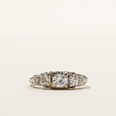 Vintage Diamond Ring | 0.66ctw | SZ 5 |