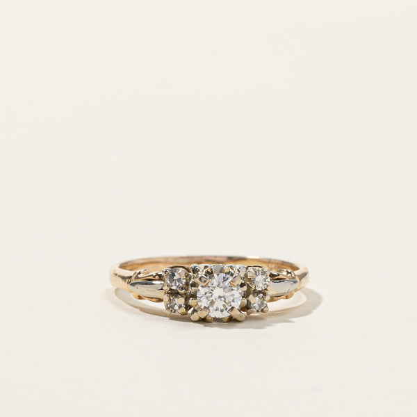 Vintage Diamond Ring | 0.35ctw | SZ 7 |