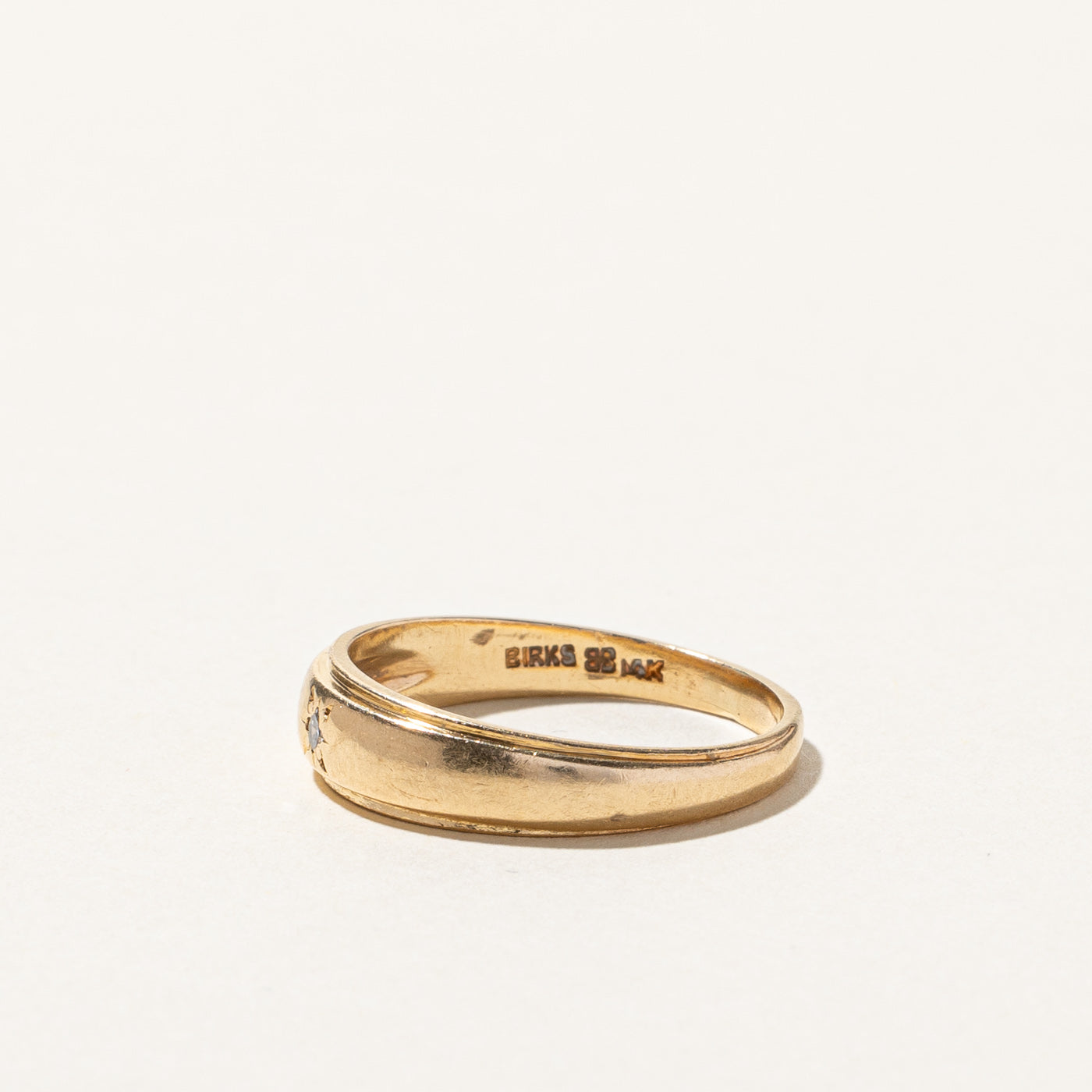 Birks' Starburst Diamond Band | 0.03ct | SZ 8.5 |