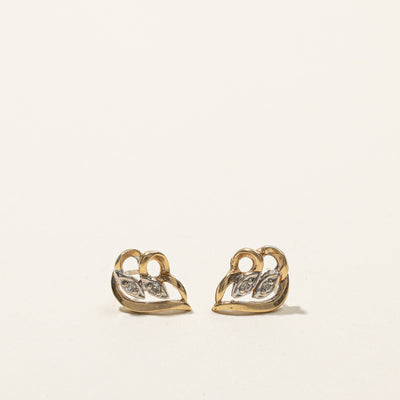 Diamond Textured Studs | 0.04ctw |
