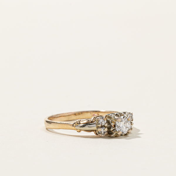 Vintage Diamond Ring | 0.35ctw | SZ 7 |