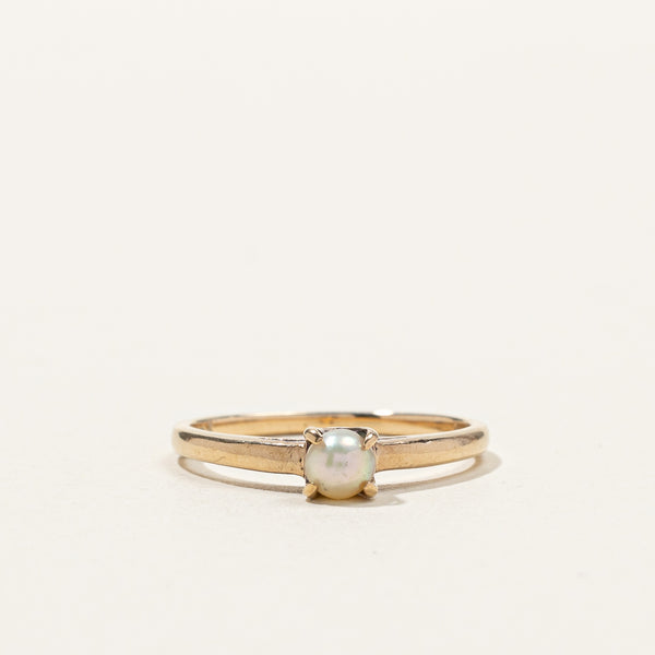 Prong Set Pearl Ring | SZ 5.25 |