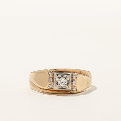 Claw Set Diamond Ring | 0.24ctw | SZ 12.5 |