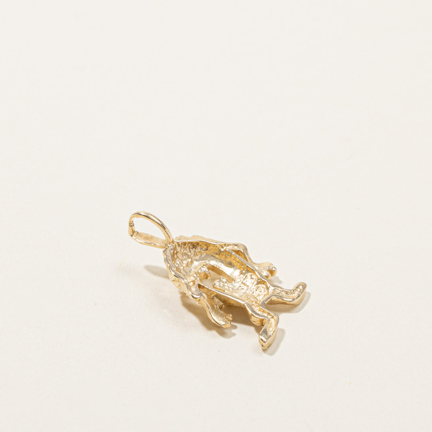 Yellow Gold Tasmanian Devil Pendant
