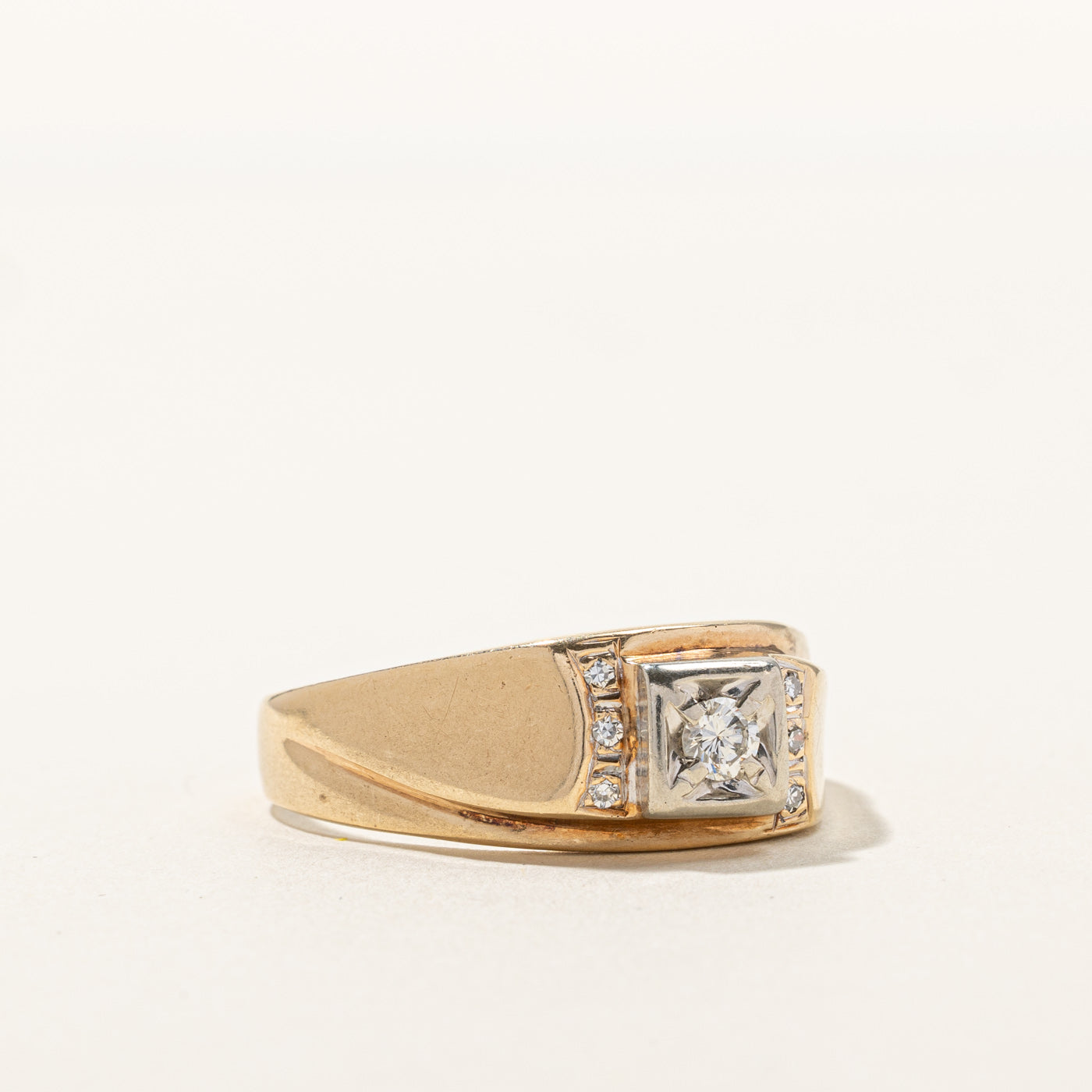 Claw Set Diamond Ring | 0.24ctw | SZ 12.5 |