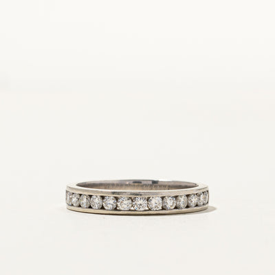 Channel Set Semi Eternity Diamond Band | 0.49ctw | SZ 6.5 |
