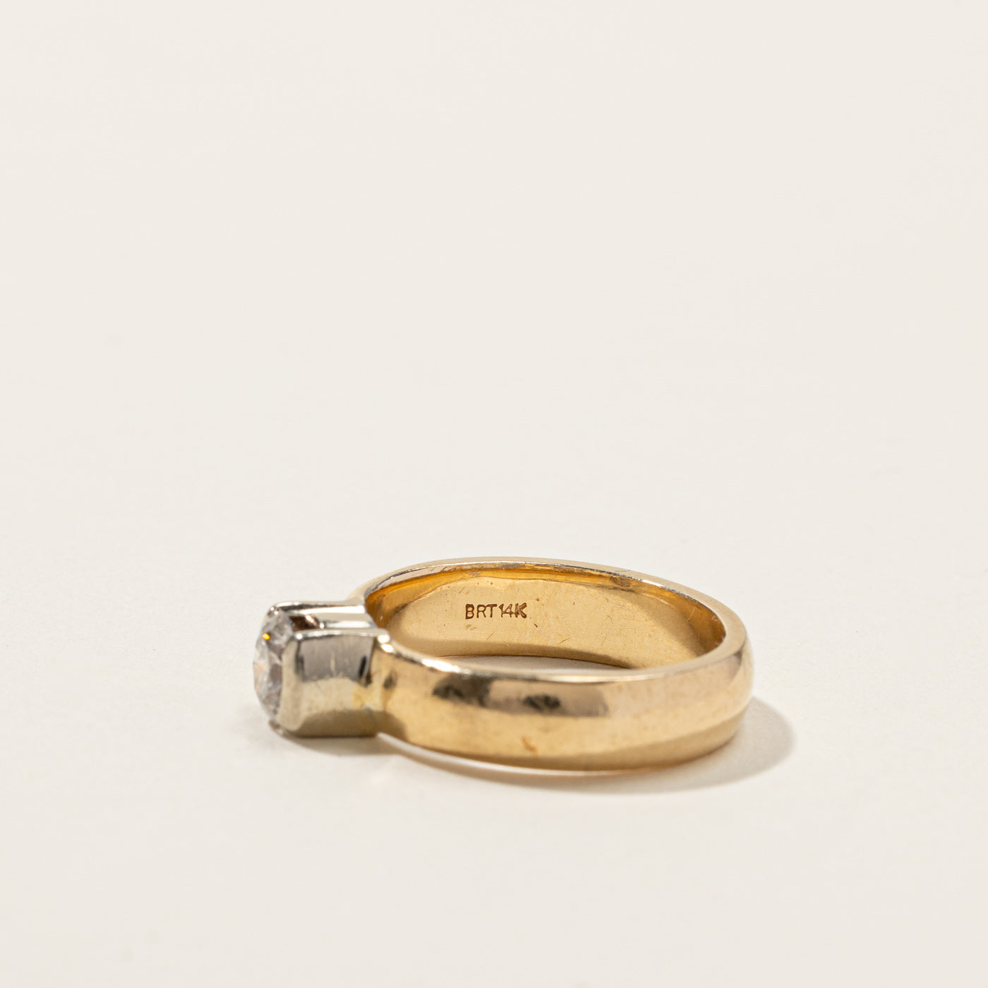 Semi Bezel Diamond Ring | 0.45ct | SZ 5 |
