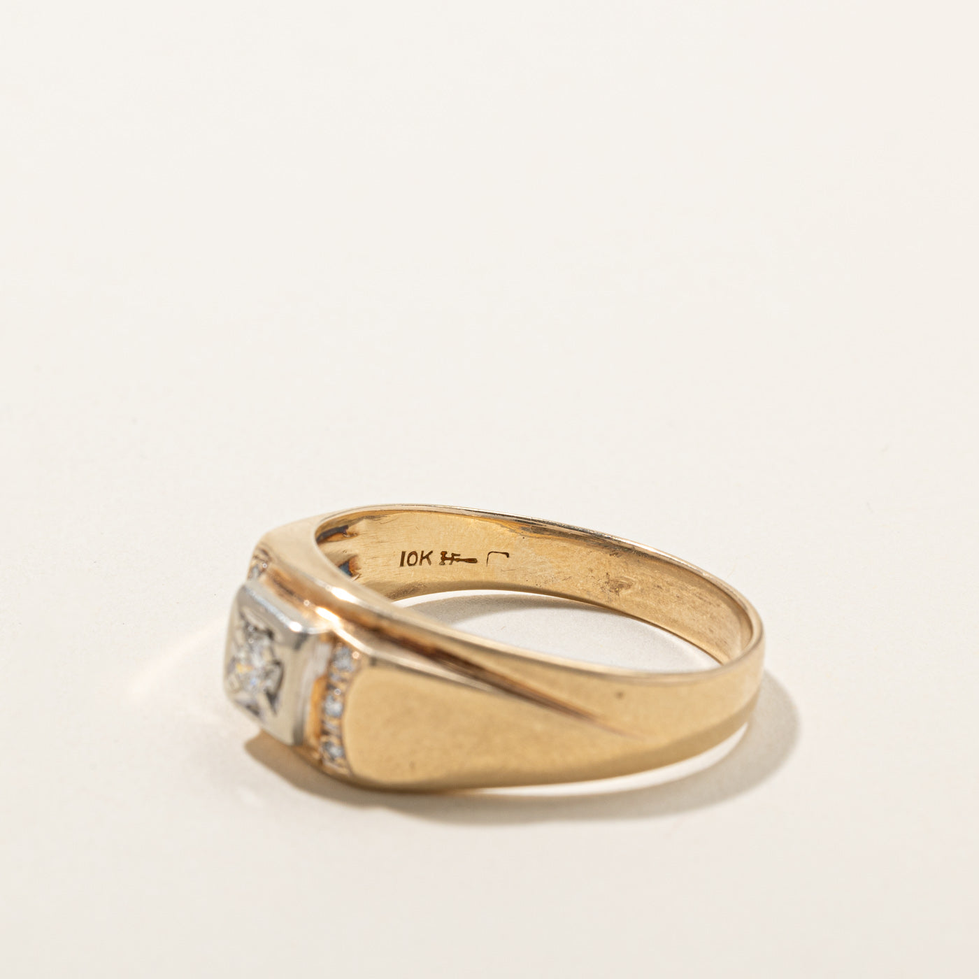 Claw Set Diamond Ring | 0.24ctw | SZ 12.5 |