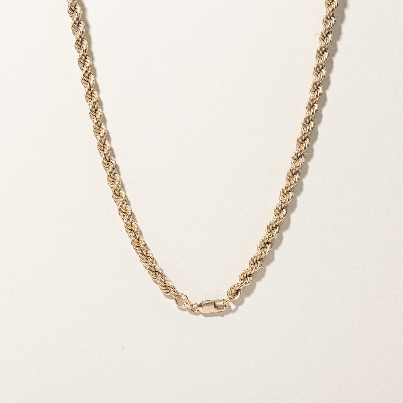 Gold Rope Chain | 22