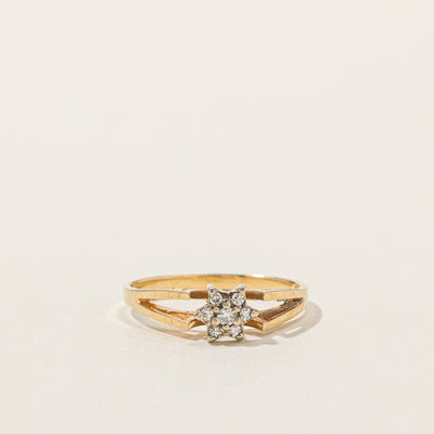 Cluster Diamond Ring | 0.08ctw | SZ 6 |