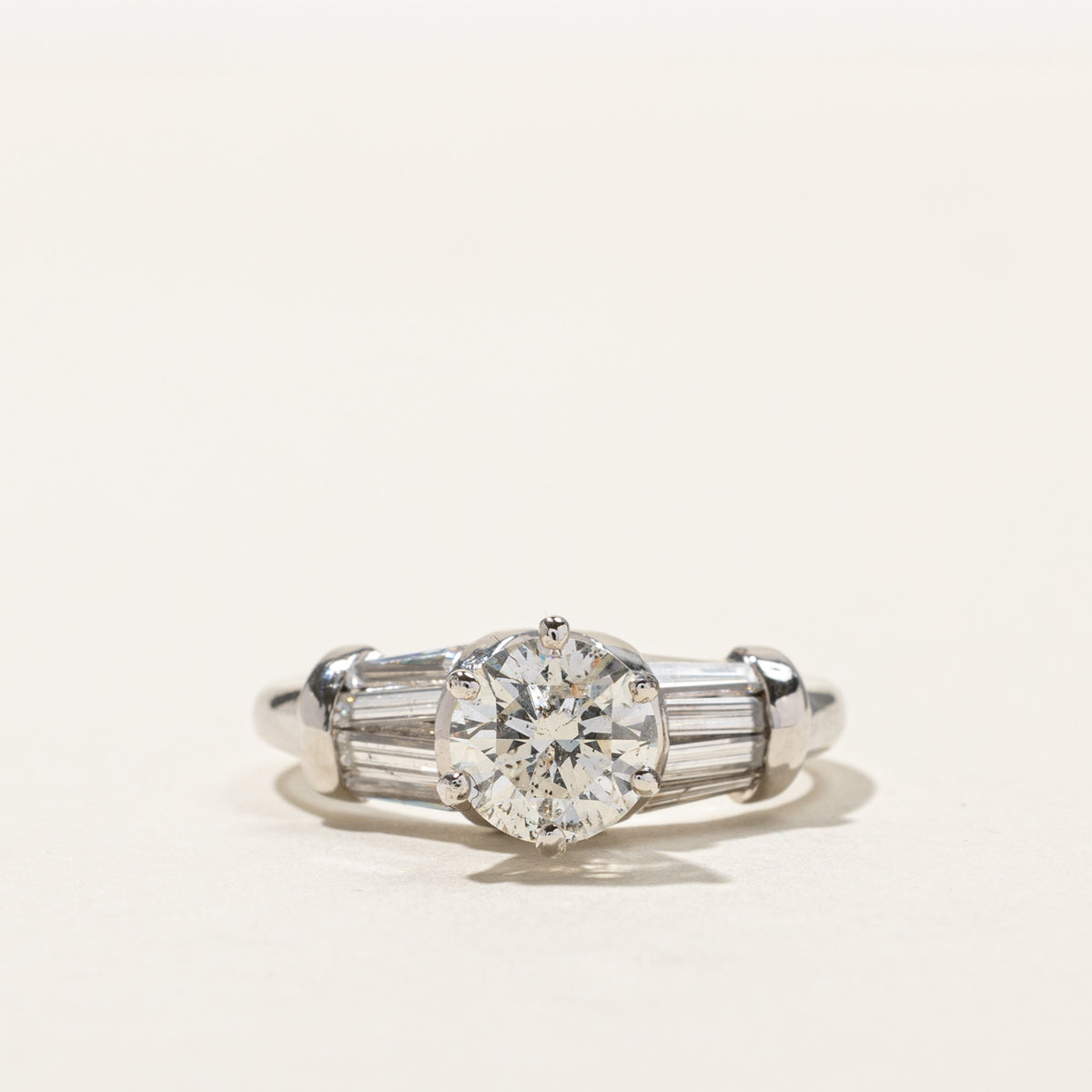 High Set Diamond Engagement Ring | 1.79ctw | SZ 5.75