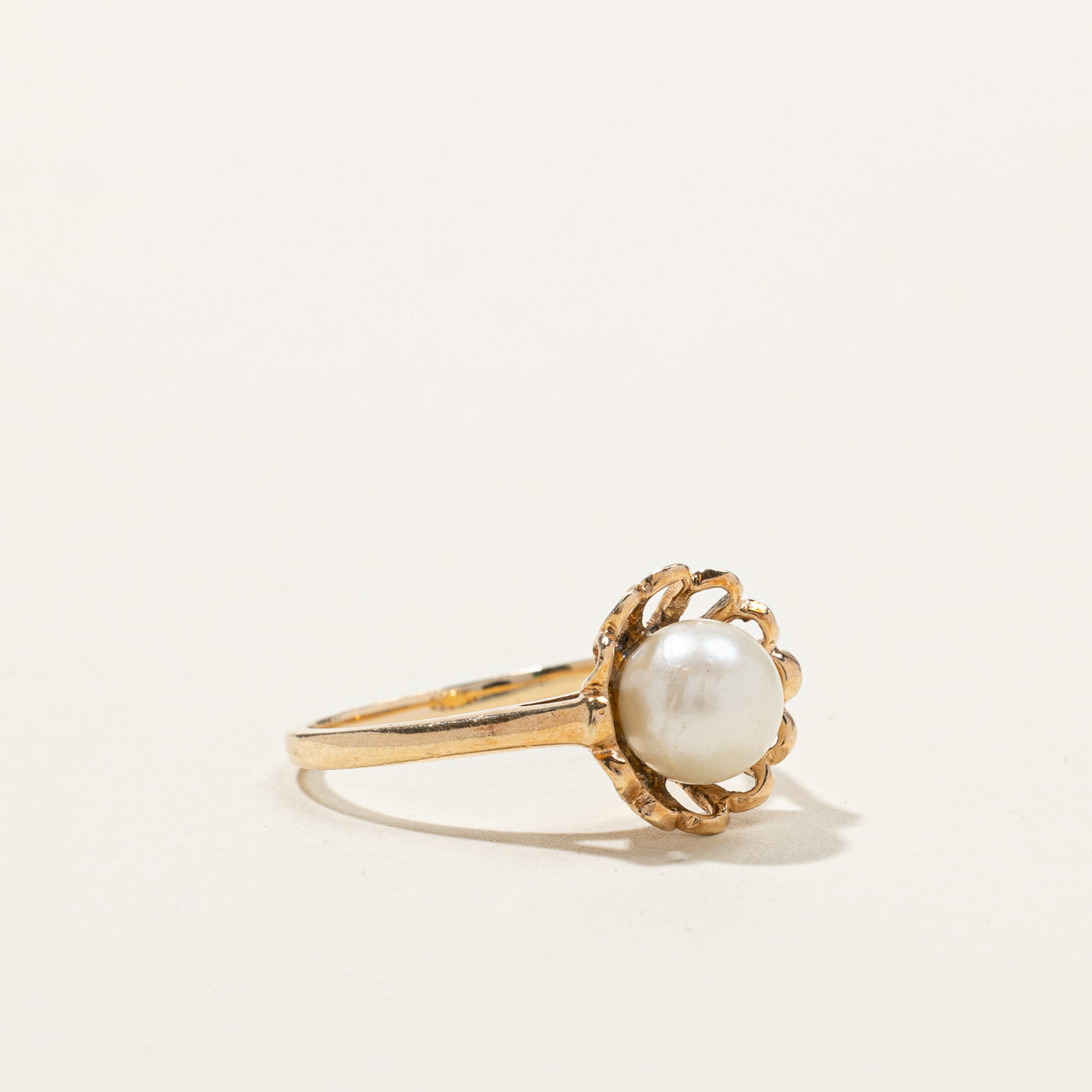 Pearl Floral Ring | SZ 8 |