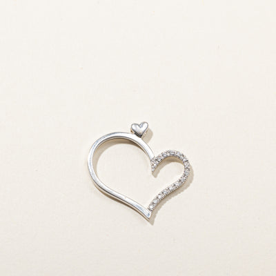 Diamond Heart Pendant | 0.15ctw |