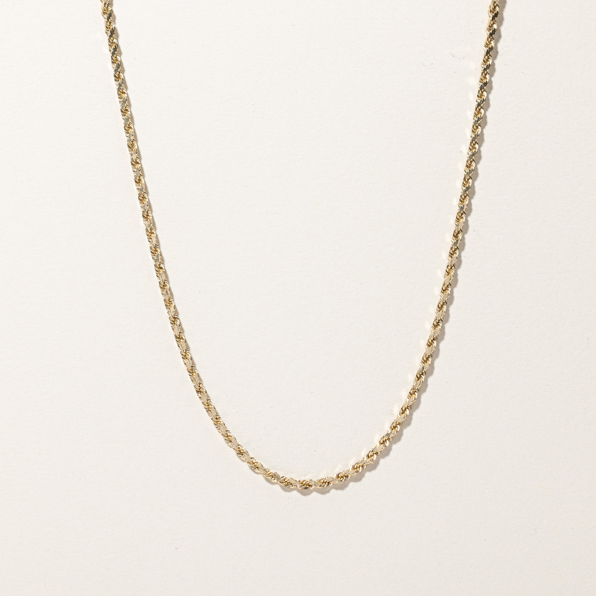 Gold Rope Chain | 24