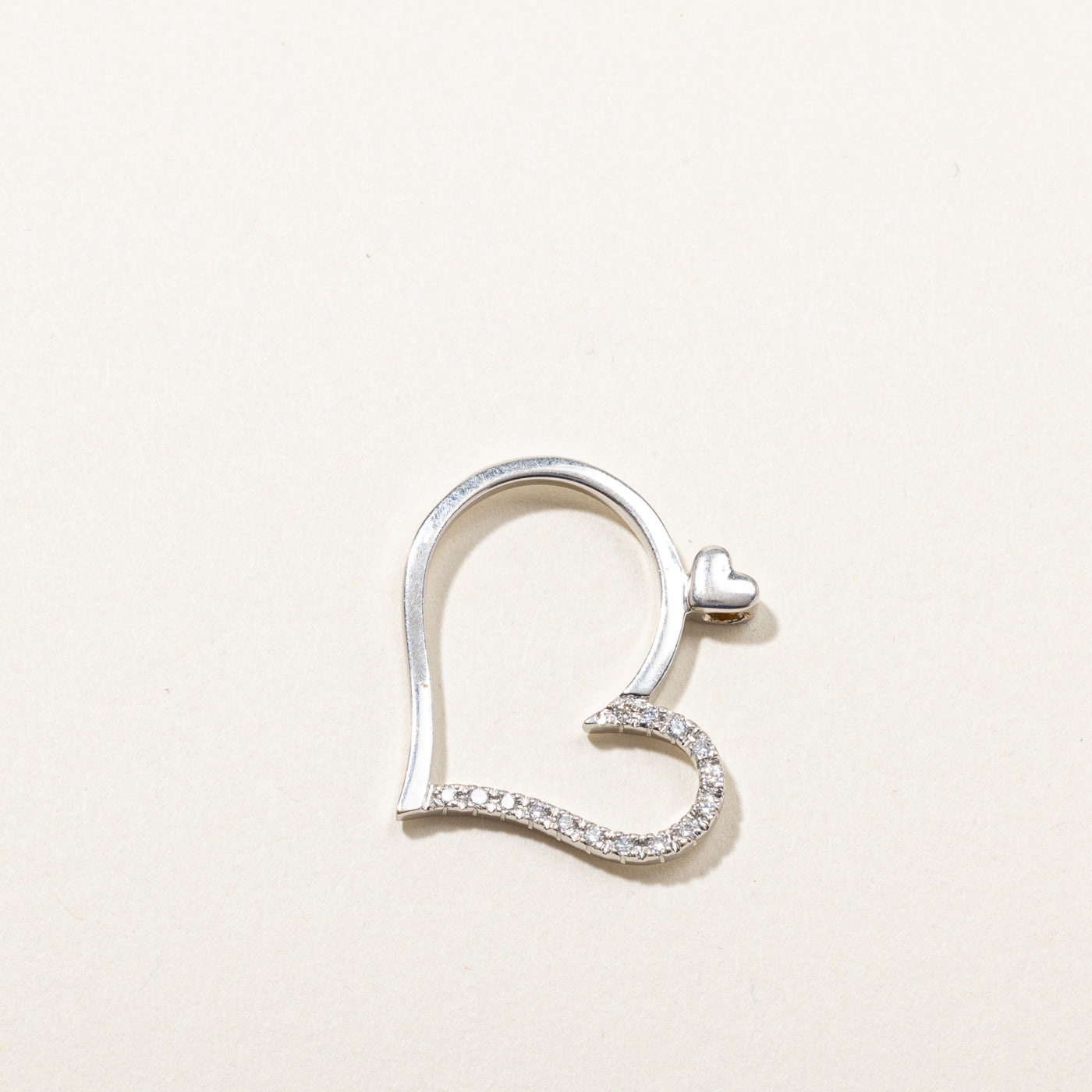 Diamond Heart Pendant | 0.15ctw |