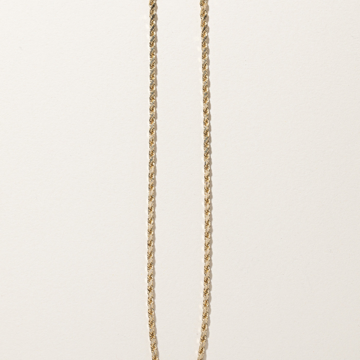 Gold Rope Chain | 24