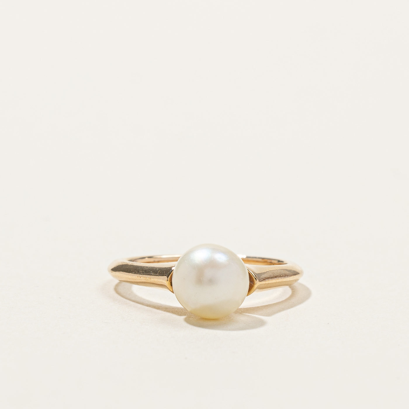 Solitaire Pearl Ring | SZ 4.5 |