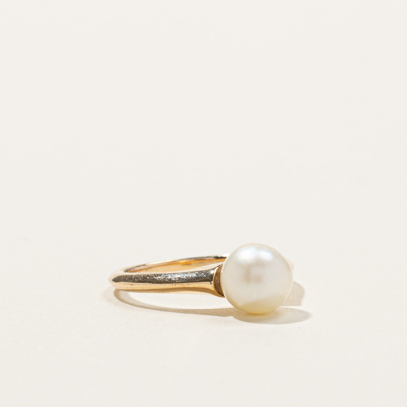 Solitaire Pearl Ring | SZ 4.5 |