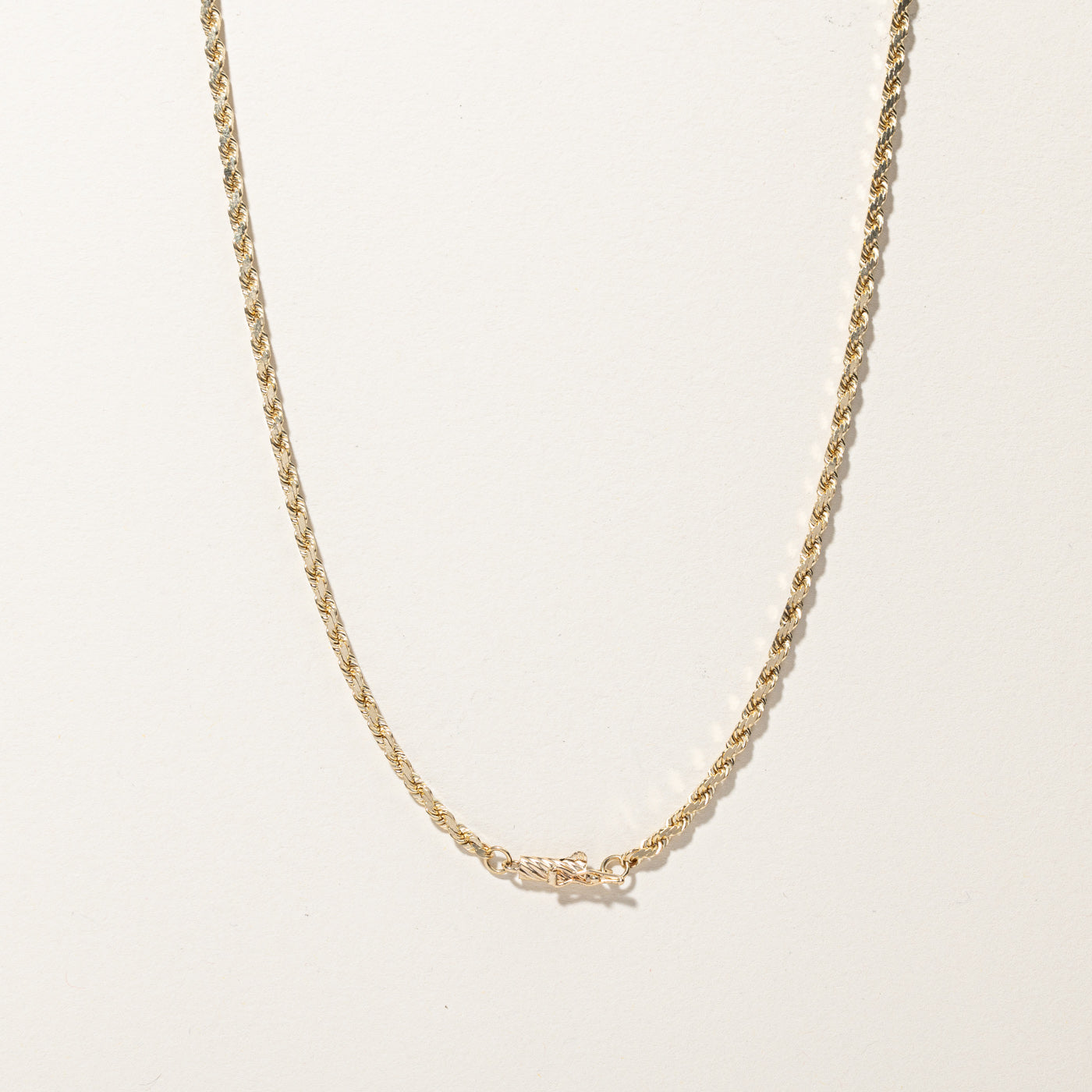 Gold Rope Chain | 24