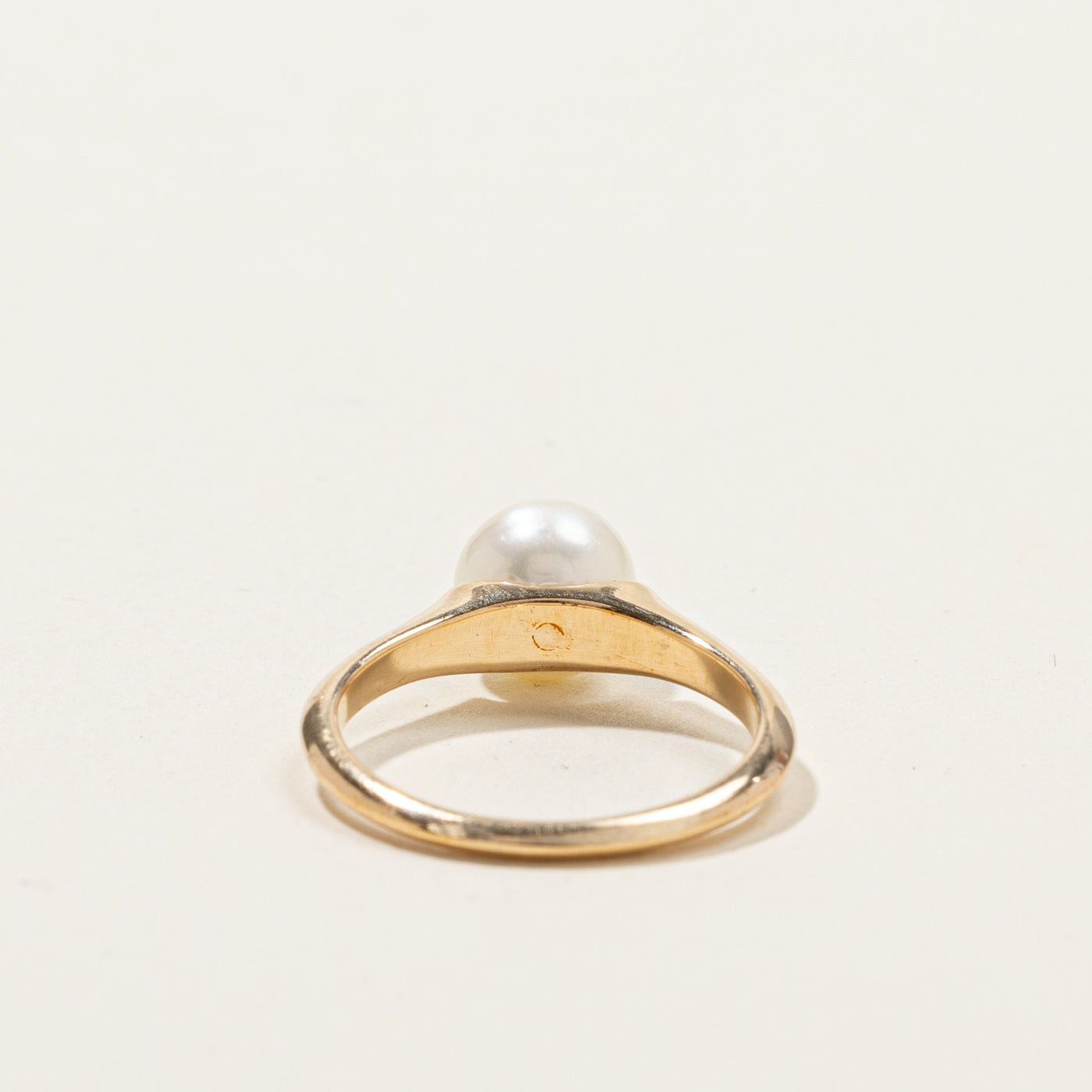 Solitaire Pearl Ring | SZ 4.5 |