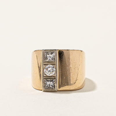 Three Stone Diamond Ring | 0.75ctw | SZ 6 |
