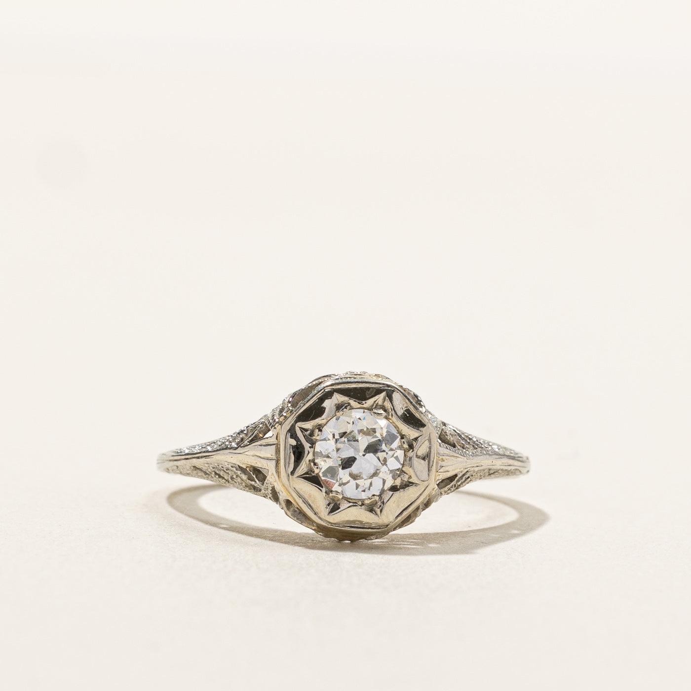 Vintage Diamond Ring | 0.29ct | SZ 5.5 |