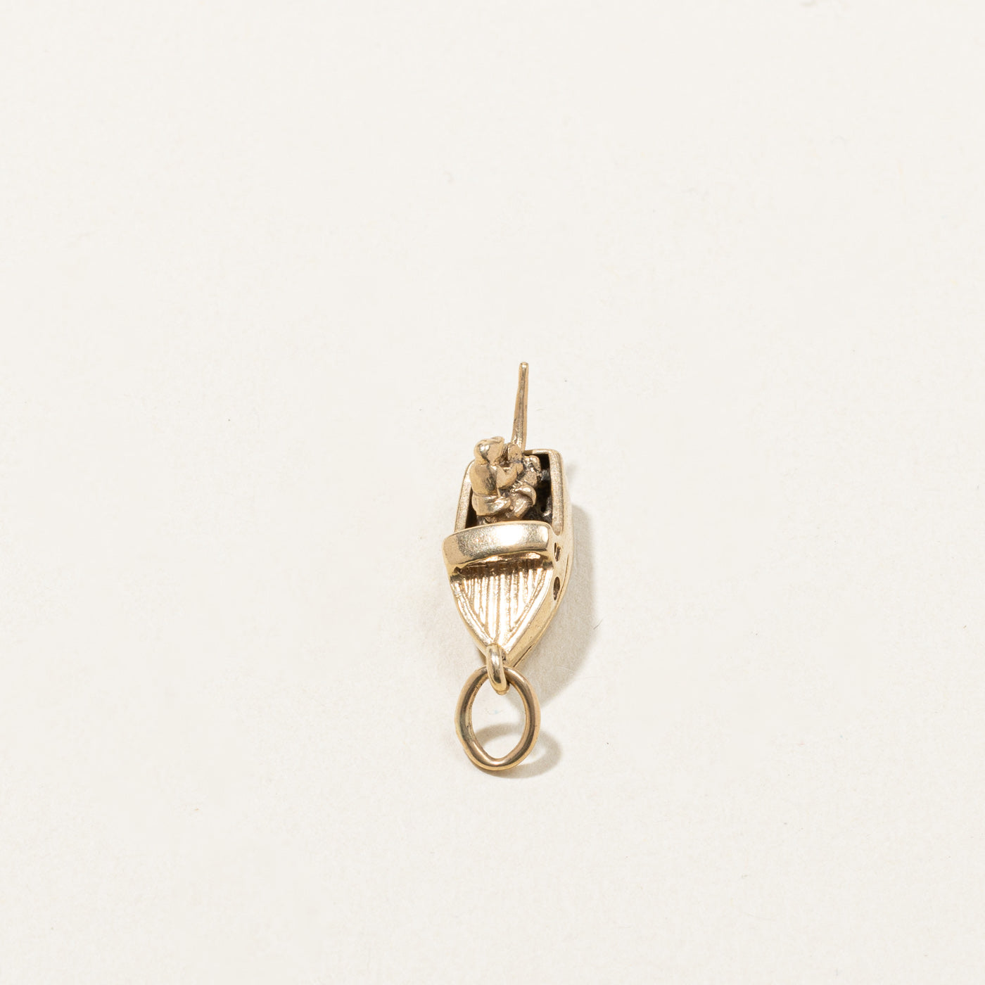 Gold Boat Charm