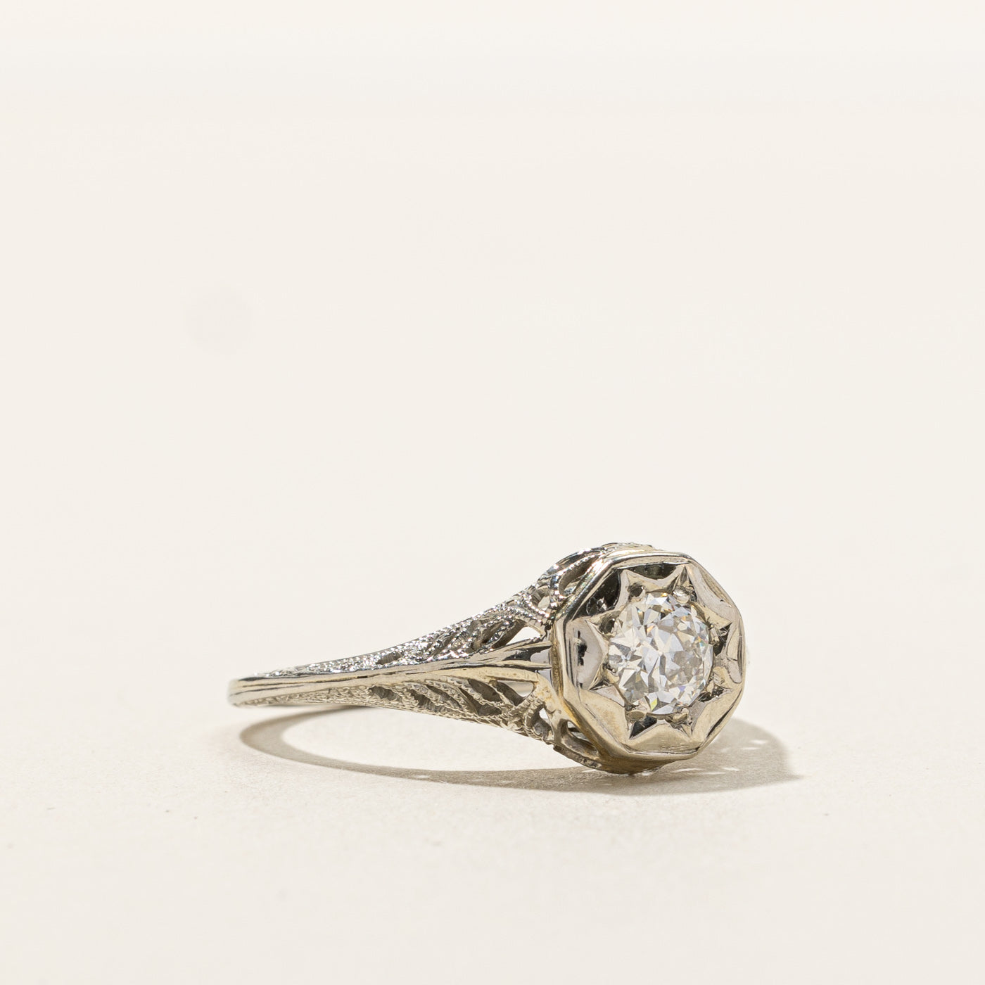 Vintage Diamond Ring | 0.29ct | SZ 5.5 |