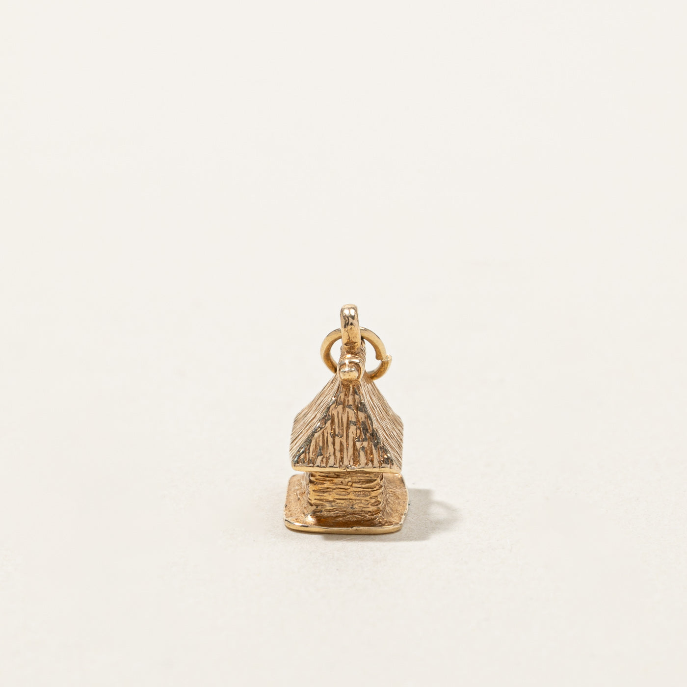 Gold Hut Charm
