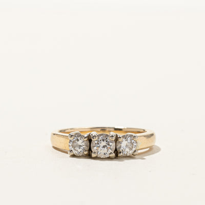 Three Stone Diamond Ring | 0.31ct| SZ 5.75 |