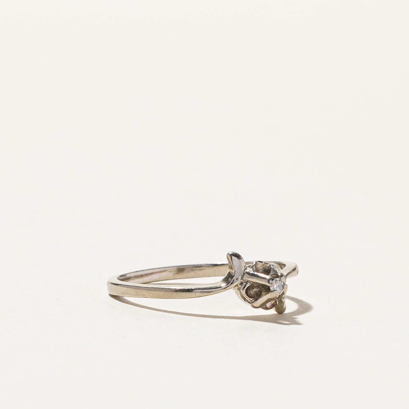 Bypass Diamond Ring | 0.01ct | SZ 6 |
