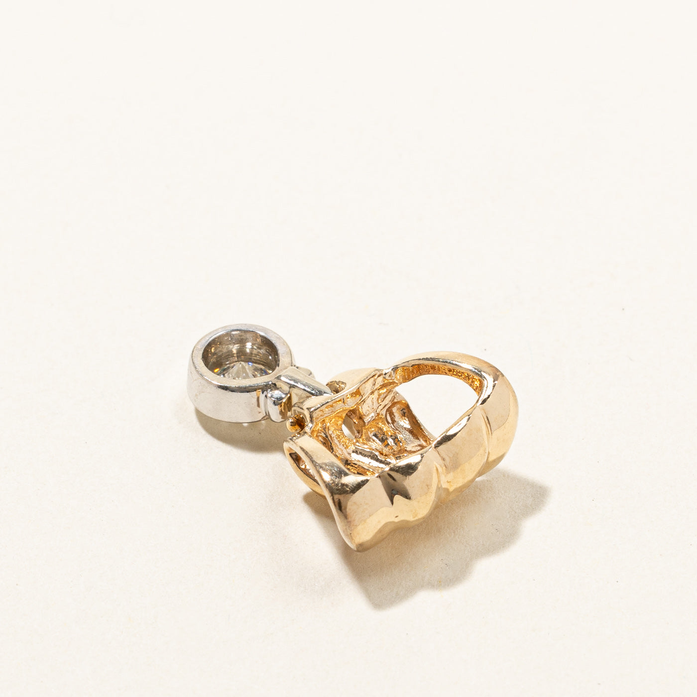 Bezel Set Diamond Pendant | 0.60ct |