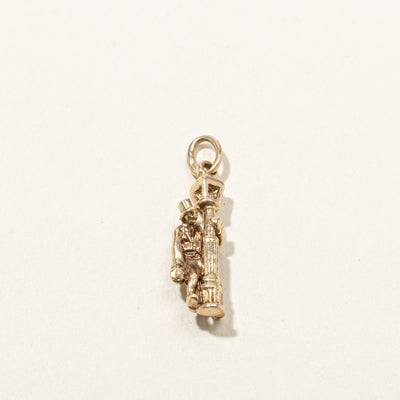 Gold Watchman Charm